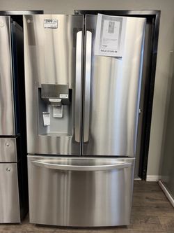 Beautiful LG Smart French Door Refrigerator Take It Home $0 Initial Payment PLEASE READ DESCRIPTION