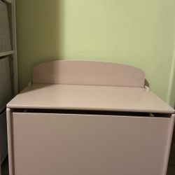 Delta Children Pink Toy Storage Chest