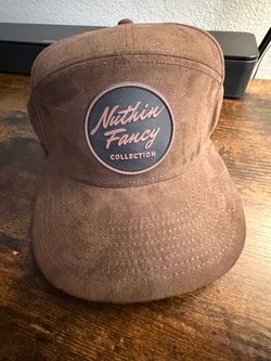 Nuthin Fancy Collection Brown Suede Hat