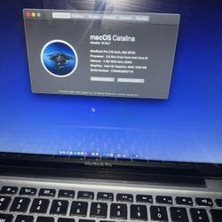 MacBook Pro Catalina