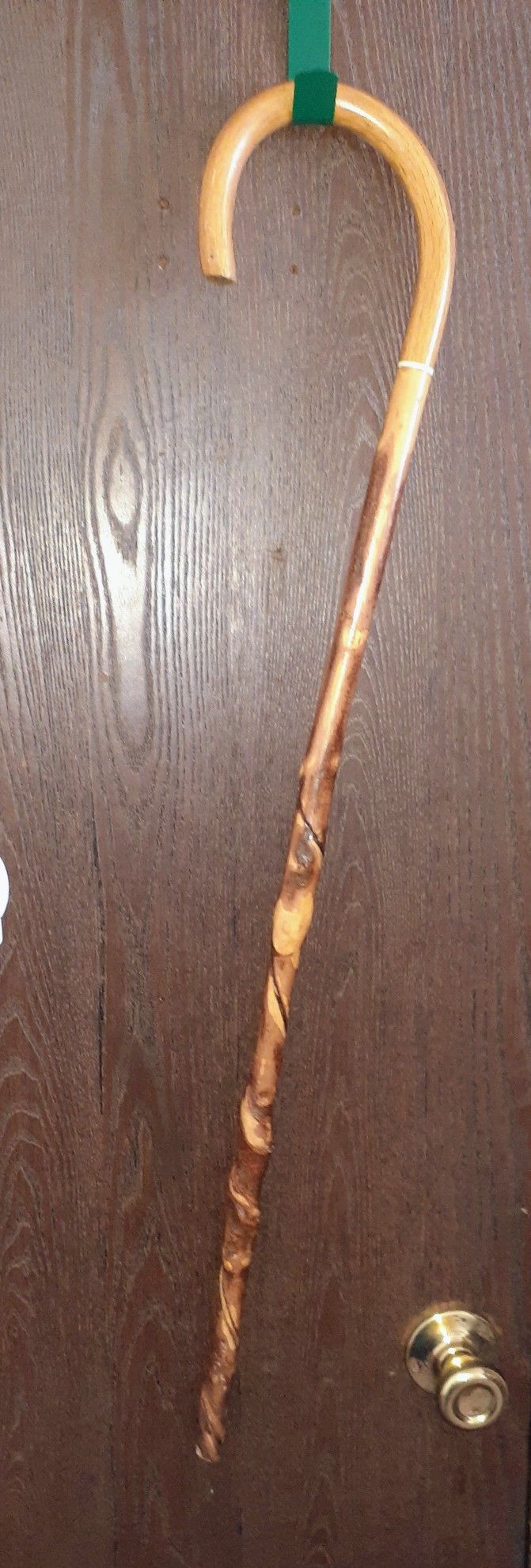 Vntg Walking Cane No Rubber Bottom 33 1/2 " Cash