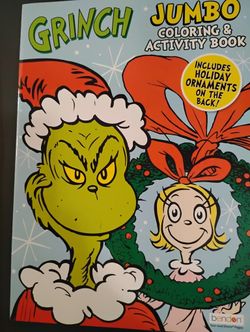 New Grinch Coloring And Activity Book