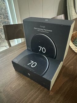 Google Nest Learning Thermostat + Temperature Sensor