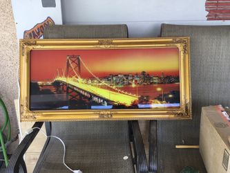 San Francisco  Light Up Picture Frame 