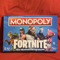 Collectible Monopoly ‘Fortnite’ Edition