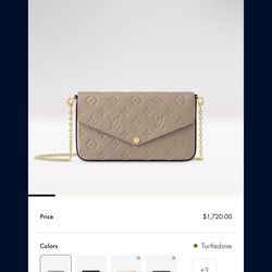 Authentic LV Pochette Felicie