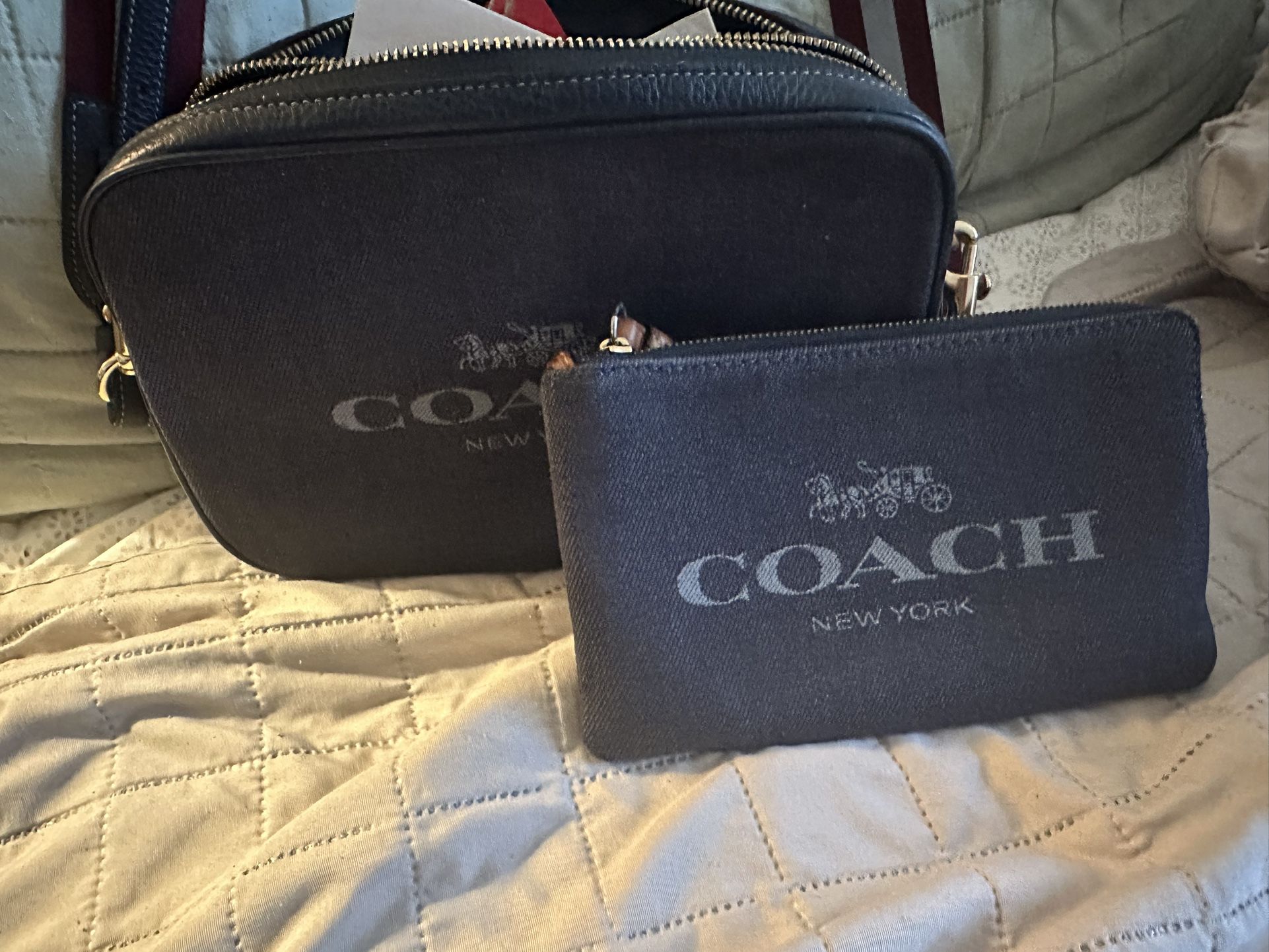cartera coach y wallet