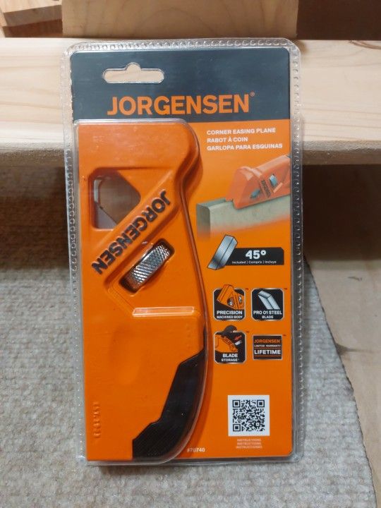 Jorgensen Corner Easing Plane