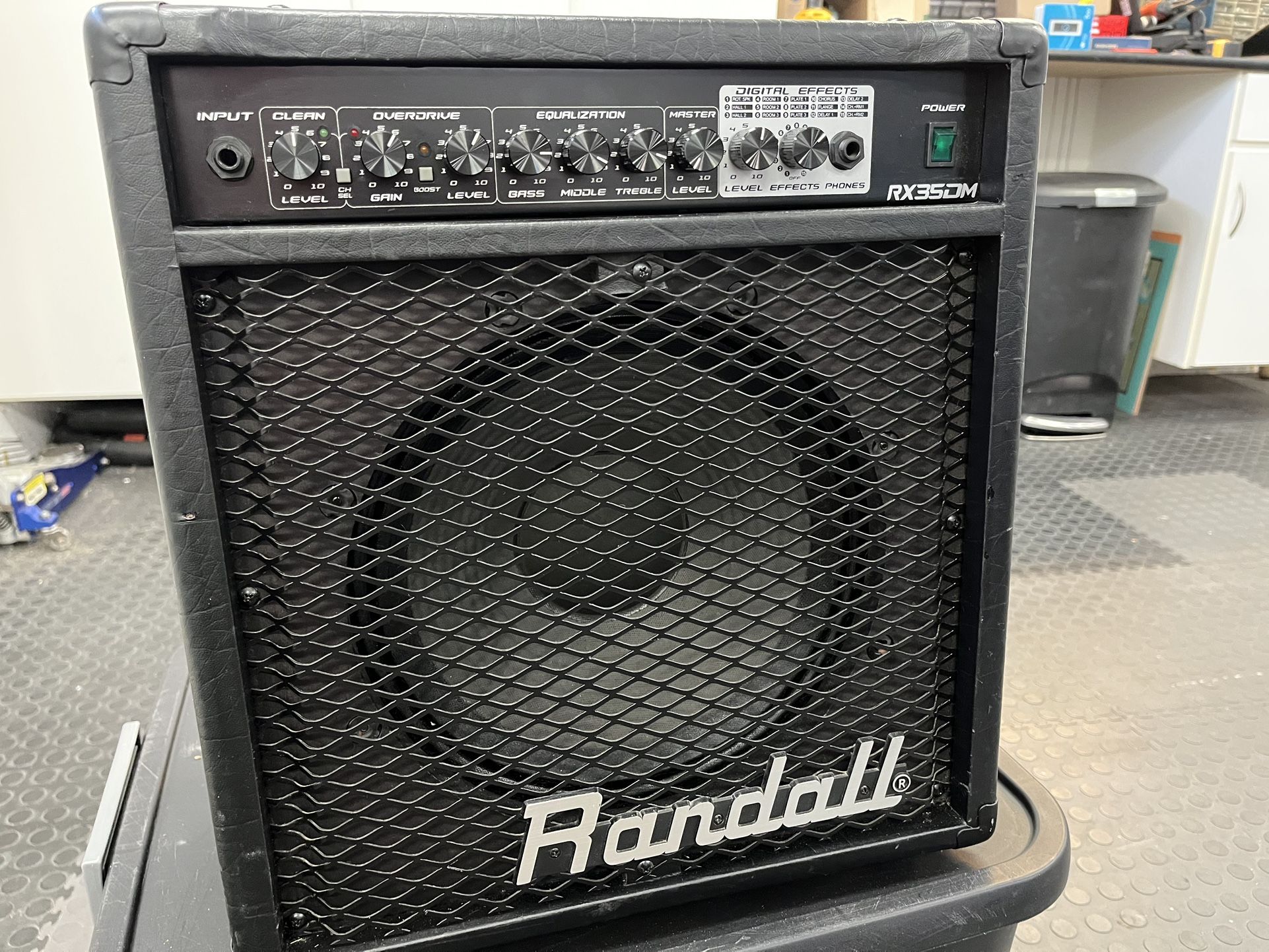 Randall RX35DM Guitar Amp Peavy PV14B Mixer Stageworks 12” Monitor