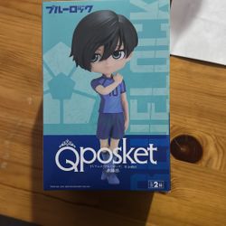Q Posket blue lock Bandai Rin Itoshi