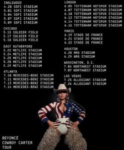 Beyonce Floor Tickets (Atl)