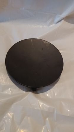 3 leg black candle holder stand
