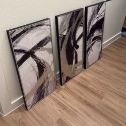  Modern 3-Piece Abstract Wall Art Set