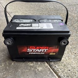 Side post car battery size 78
