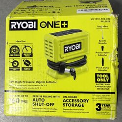 Ryobi cordless pressure inflator