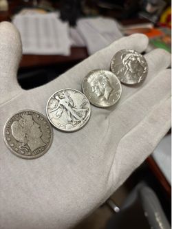 100 Years of Half Dollar History 90% Silver