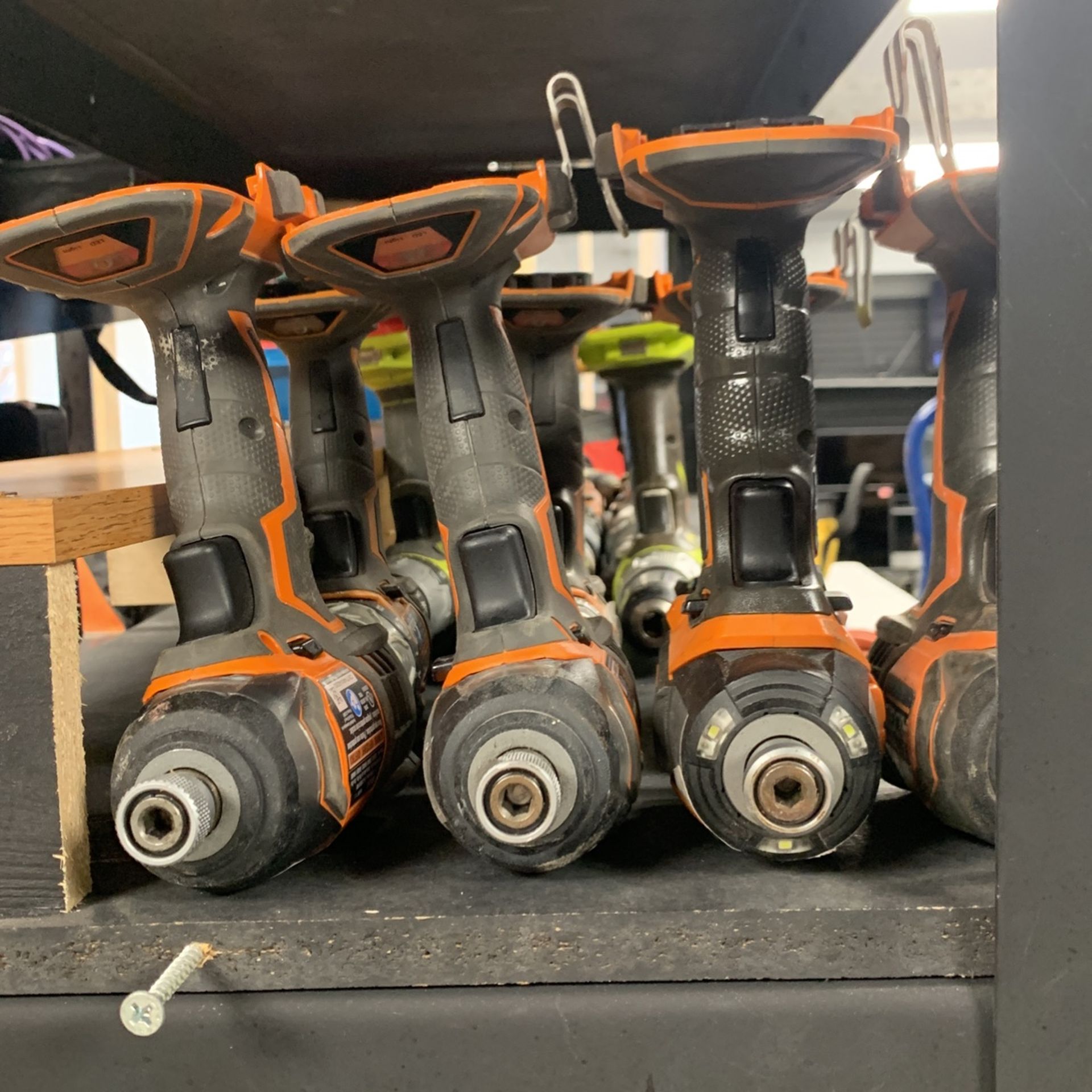 Ridged Drills and Impacts