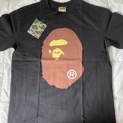 BAPE Black Ape Head T-Shirt Size medium 