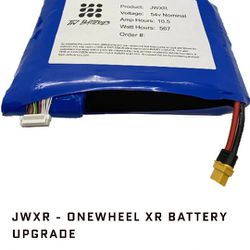 JWXR - ONEWHEEL XR BATTERY UPGRADE & 
JWFFM CHIP

