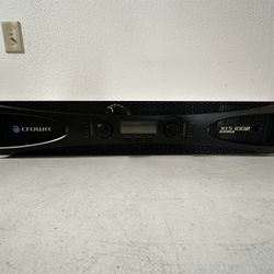 Crown XLS 1002 DriveCore 175W 2-Channel Power Amplifier Amp Lightweight Black