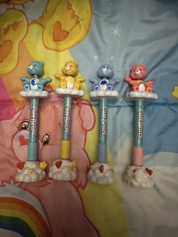 Opened Care Bear Bobble Pens (no longer working)