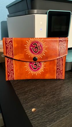 Leather 100% vintage wallet like new