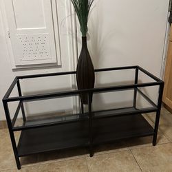 Table With Glass Shelf