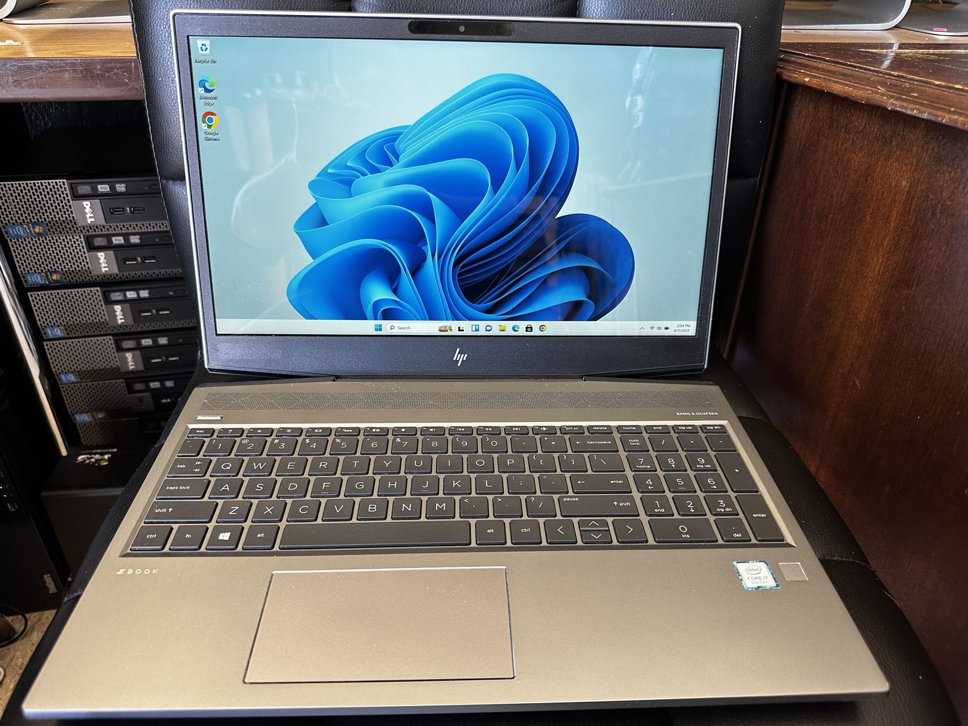 HP ZBook 15v G5, 16 GB ram, core i7-9th gen