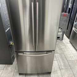 Samsung 33 Inch 24 Cu. Ft French Door Refrigerator Bottom Freezer Stainless Steel 