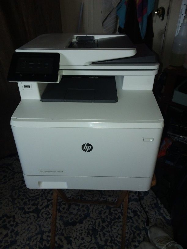 HP Color Laser Jet Pro MFP M477fnw All-in-one Wifi Color Laser Printer- Tested