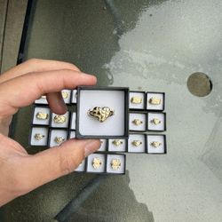 Women’s Heart Nugget Ring 