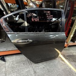 Honda Accord Rear Door Passenger Side RH Gray LX 2013 - 2017 ; JC264