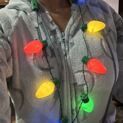 Christmas Necklace Lights 