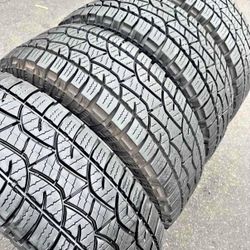 275/70/18 Vendo Un Set De Llantas Marca Cooper Con Un 80% De Vida 