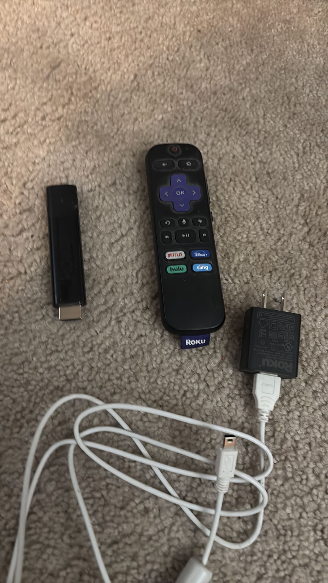 Roku model 3810x with remote