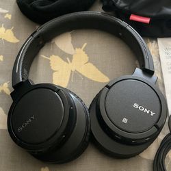 Sony MDR-ZX780DC Bluetooth and Noise Canceling Wireless Headphones - Black With Carrying Case