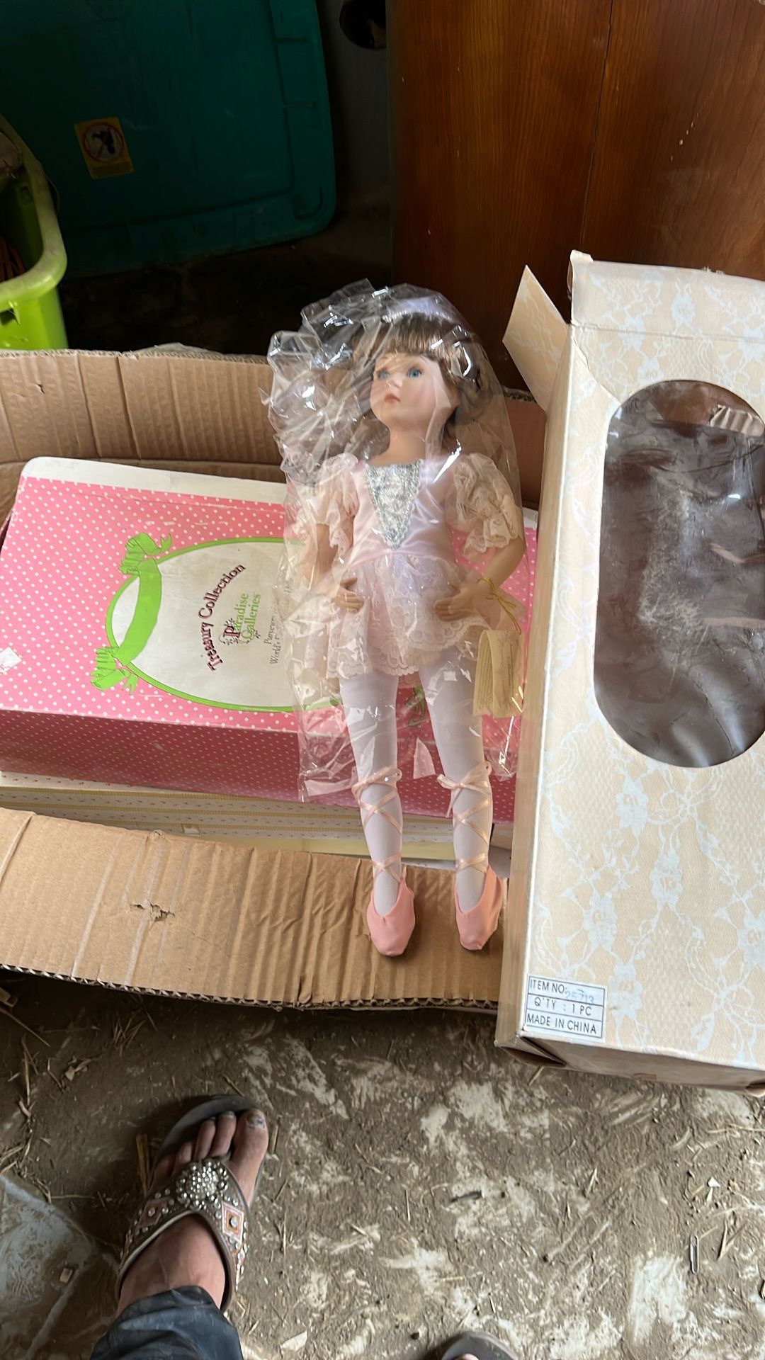 Antique dolls, $25