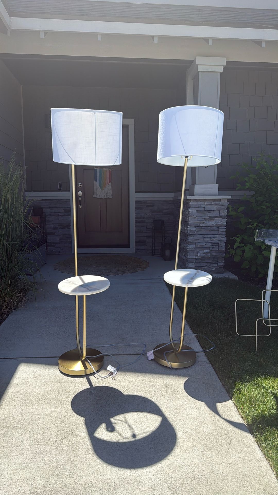 Lamp-Table Combo