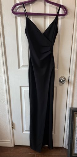Black long formal dress