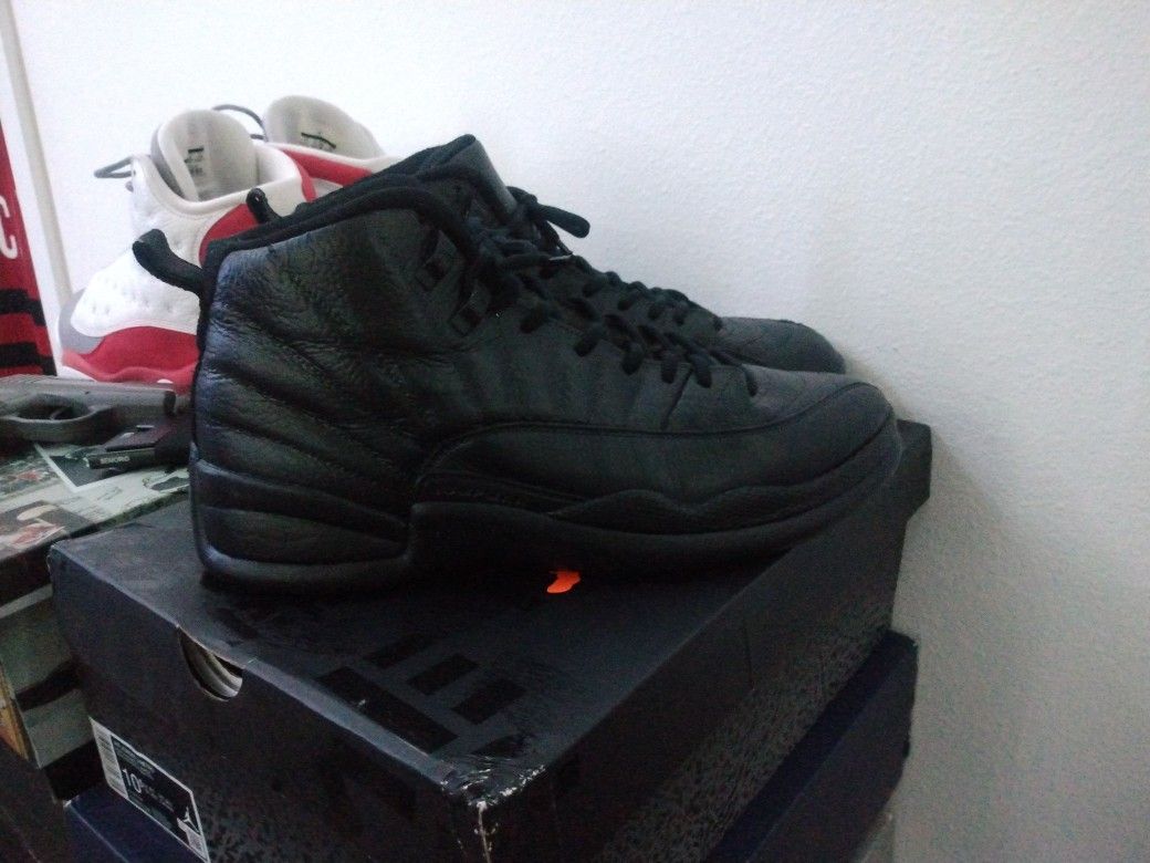 Jordan 12 Taxi To Black Cat Custom