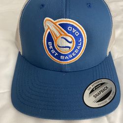 Best Baseball Dad - Blue/Silver Yupoong SnapBack