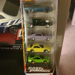 Hot Wheels 1:64 Fast & Furious 5 Pack Cars Set 2025