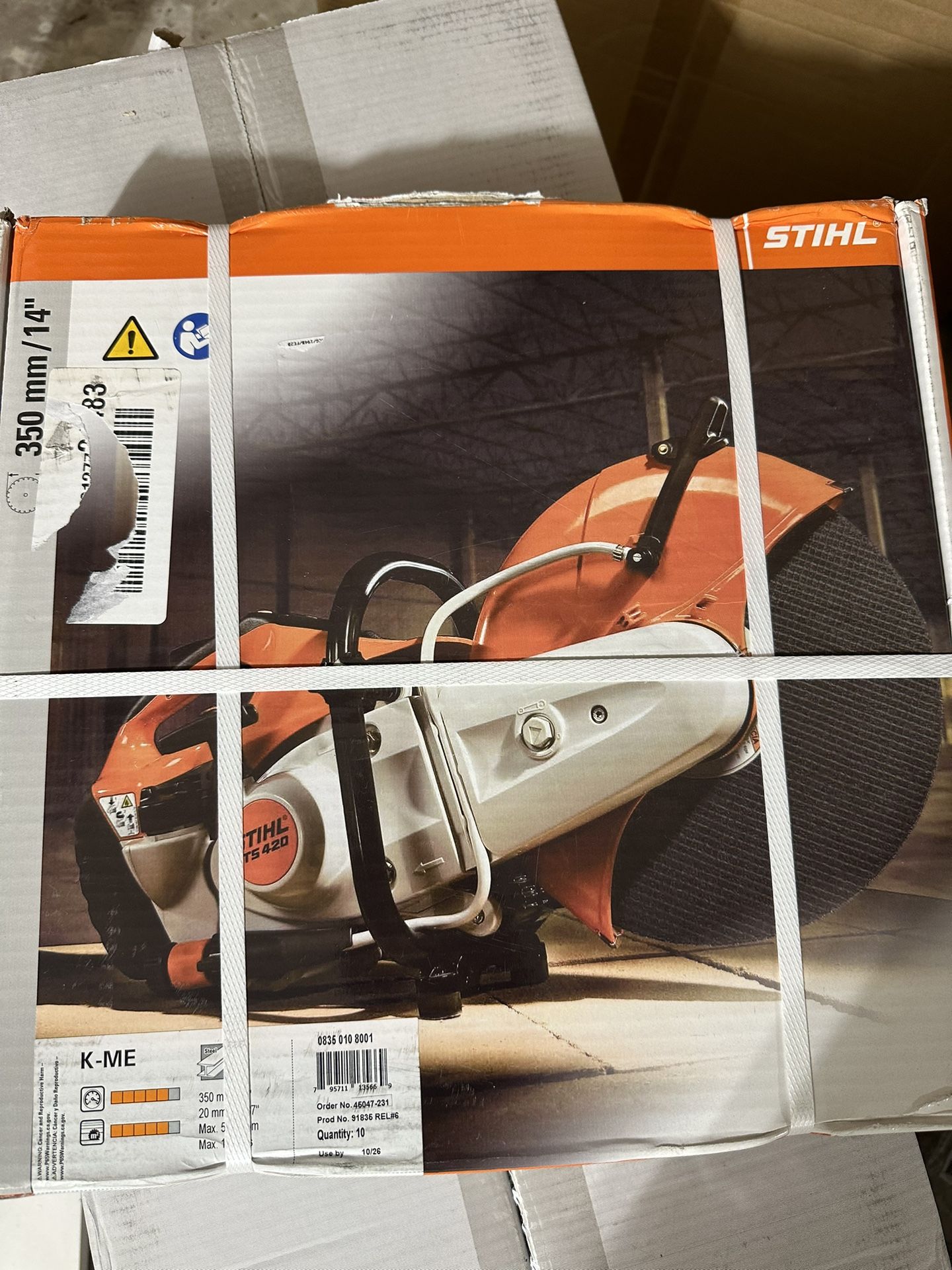 Stihl TS420 Chopsaw/Quick Cut Saw