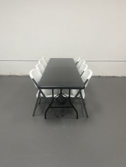 8 Ft Black Or White Lifetime Tables