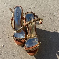 Bebe Wedges Size 6