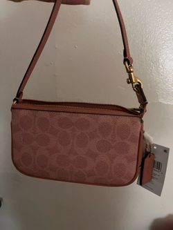 Pink COACH shoulder bag