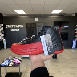 Jordan 12 Flu Game Size 9 Available In Store!