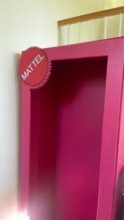 Custom Made Barbie Box Wood 7 Foot Tall Party Decor 