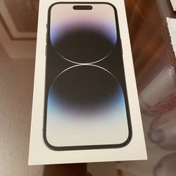 iPhones 14 Pro 128gb Black- Listed Brand New sealed closed box I
