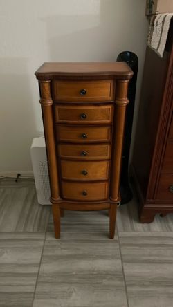Large Jewelry cabinet hutch organizer